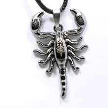 Load image into Gallery viewer, ENXICO Scorpion Scorpius Zodiac Symbol Pendant Necklace ? 316L Stainless Steel ? Animal Spirit Symbol Jewelry