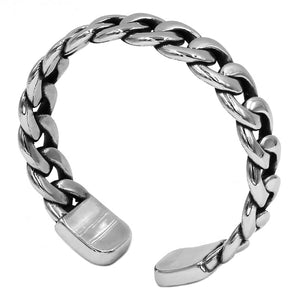 GUNGNEER 2 Pcs Viking Norse Valknut Ring with Bracelet Stainless Steel Biker Punk Jewelry Set