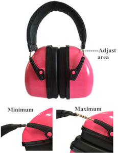 2TRIDENTS Anti Sound Earmuffs Hearing Protectors Ear Protection Noise Reducer Earmuffs for Outdoor Activities Hunting Shooting (Black)