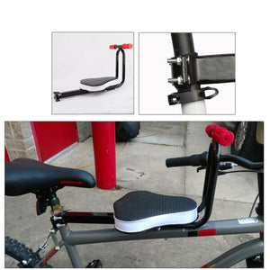 2TRIDENTS Child Bike Front Seat - Ensure A Comfortable Riding Position - Safe for You and Children Going Out by Bike (Black)
