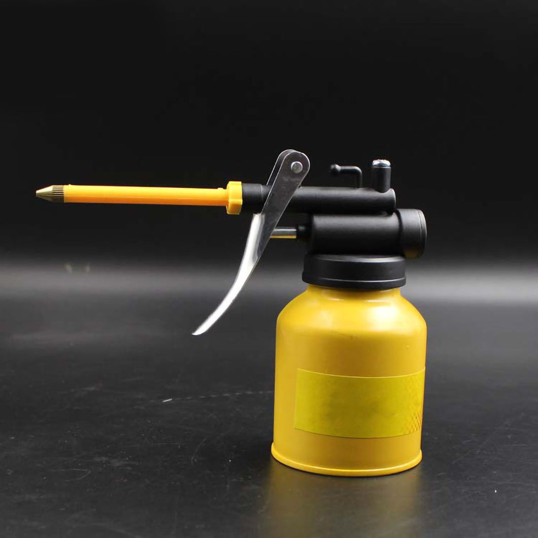 2TRIDENTS Handheld High Pressure Spray Gun Oil Paint Pump Water Gun Machine with Long Beak, Black & Yellow