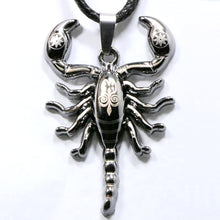 Load image into Gallery viewer, ENXICO Scorpion Scorpius Zodiac Symbol Pendant Necklace ? 316L Stainless Steel ? Animal Spirit Symbol Jewelry