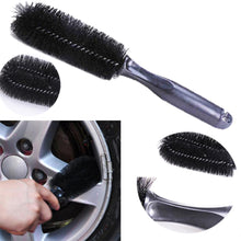 Load image into Gallery viewer, 2TRIDENTS Tire Car Brush Cleaning Brush for Car Motorcycle Bicycle Tire Washing Tool with Scratch Free Bristle