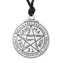 Load image into Gallery viewer, ENXICO Tetragrammaton Pentagram Charm Pendant Necklace