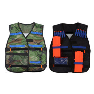 2TRIDENTS 47x18 Inch Adjustable Outdoor Tactical Adjustable Vest for CS Game Paintball Airsoft Vest Military Equipment