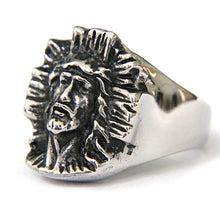 Load image into Gallery viewer, GUNGNEER Stainless Steel Jesus Christ Ring Many Sizes Christian Jewelry Accessory For Men