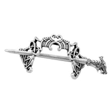 Load image into Gallery viewer, GUNGNEER Celtic Knot Irish Trinity Pin Stainless Steel Hair Stick Accessories Jewelry&#39;