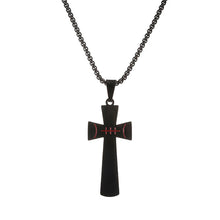 Load image into Gallery viewer, GUNGNEER Baseball Cross Necklace Stainless Steel Sports Jewelry Gift For Men Women
