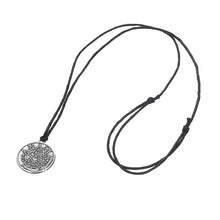 Load image into Gallery viewer, GUNGNEER Wicca Pentagram Moon Bracelet Leather Amulet Bangle Pendant Necklace Jewelry Set