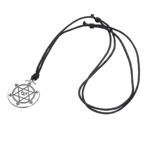GUNGNEER Occult Star of David Necklace Jewish Jewelry Accessory Gift Outfit For Men Women