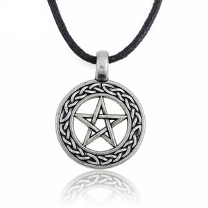 GUNGNEER Wicca Pentagram Pentacle Tree of Life Bracelet Amulet Pendant Necklace Jewelry Set