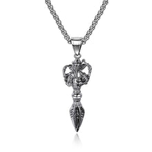 Load image into Gallery viewer, GUNGNEER Ganesha Om Pendant Necklace Hindu Spiritual Jewelry Accessory For Men Women